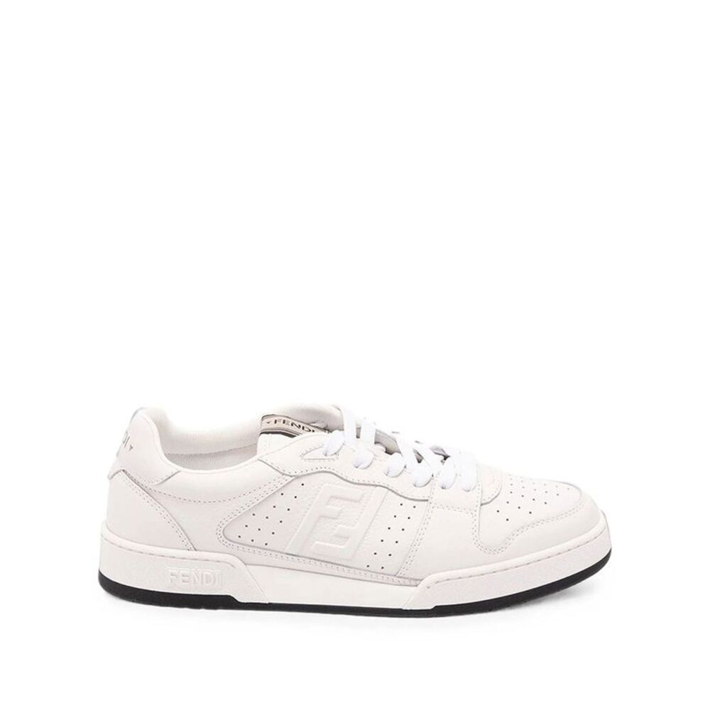 Fendi Men Sneakers Fendi Match In Pelle